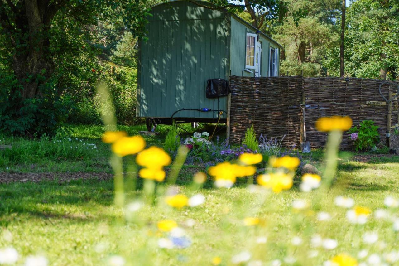The Laburnum Retreat Shepherd Hut Private Hot Tub Upper Hulme Zewnętrze zdjęcie
